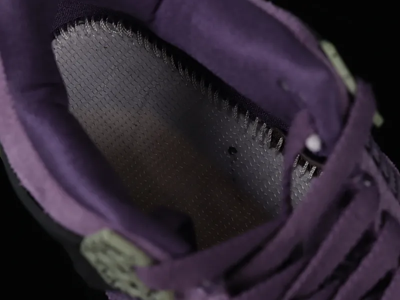 All categories Air Jordan Jordan series basketball shoes Air Jordan 4 F version Air Jordan 4 Retro "Canyon Purple" AJ4 Joe 4 purple suede basketball shoes AQ9129-500
